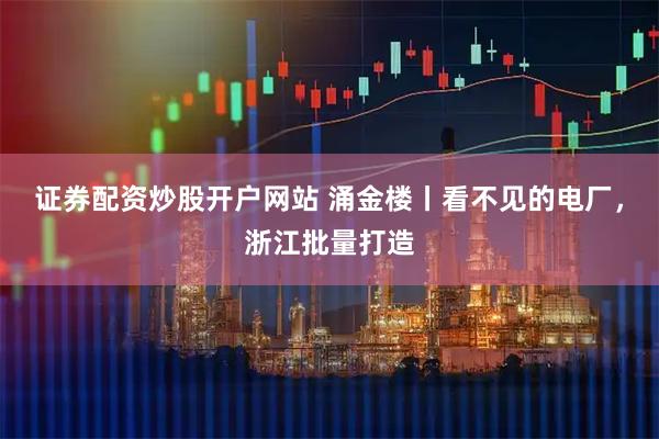 证券配资炒股开户网站 涌金楼丨看不见的电厂，浙江批量打造